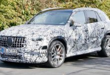 共享AMG C级动力 全新AMG GLC 63谍照-深圳汽车网