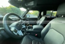 8座布局 全新路虎卫士130内饰谍照曝光-深圳汽车网
