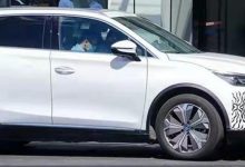 换装新前脸 曝新款比亚迪唐EV低伪谍照-深圳汽车网