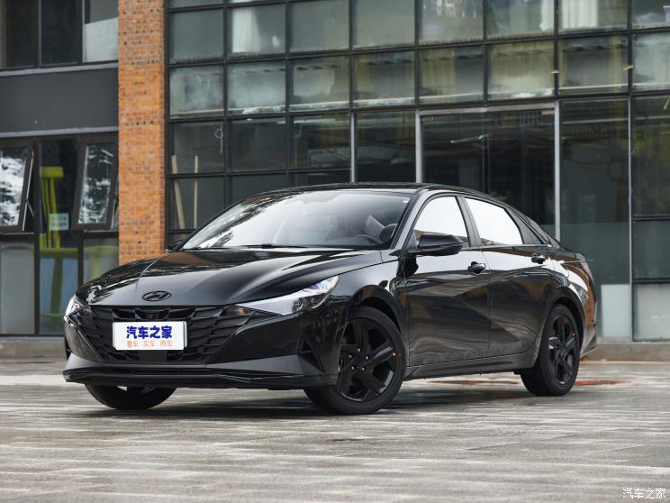 北京现代 伊兰特 2021款 1.5L CVT TOP旗舰版