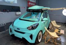 移动旅行家为主题 小蚂蚁改装车实车图-深圳汽车网