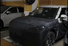 中控悬浮屏 smart精灵#1量产版内饰谍照-深圳汽车网