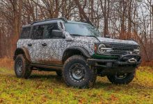 强涉水能力 福特Bronco Everglades谍照-深圳汽车网