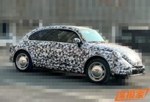 视觉效果很复古 欧拉朋克猫实车谍照-深圳汽车网