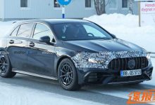 中控布局更简化 新款AMG A 45谍照曝光-深圳汽车网