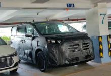 采用侧滑门设计 疑似腾势MPV谍照曝光-深圳汽车网