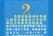 4月1日起驾驶证买分卖分最高罚10万-深圳汽车网