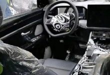 大屏+鸿蒙OS座舱 问界M7内饰谍照曝光-深圳汽车网