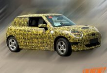 保留经典外观 国产纯电动MINI路试谍照-深圳汽车网