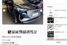 一汽-大众奥迪Q4 e-tron疑似预售30万起-深圳汽车网