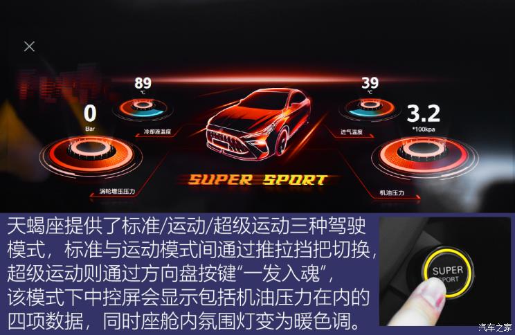 上汽集团 MG5天蝎座 2022款 1.5T Trophy运动旗舰版