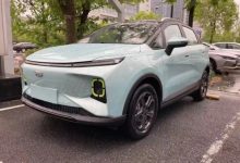 将于二季度上市 几何E实车谍照曝光-深圳汽车网