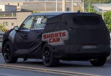 造型硬朗/续航482公里 起亚EV9路试谍照-深圳汽车网