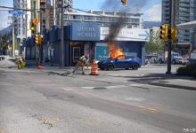 司机破窗逃生 加拿大一Model Y起火-深圳汽车网