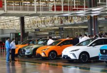 首款“全球车” MG EH32量产正式下线-深圳汽车网