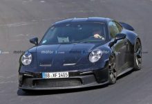 致敬1970年代赛车 保时捷911 ST谍照-深圳汽车网