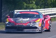 限量/混动V8 疑似法拉利SF90性能版谍照-深圳汽车网