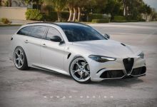 曝阿尔法·罗密欧Giulia“瓦罐”假想图-深圳汽车网