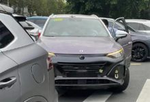 或中型大五座SUV 疑似腾势全新车型谍照-深圳汽车网