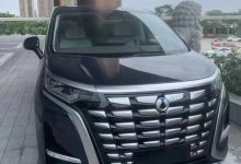 内饰居家风 预售33.5万腾势D9实车谍照-深圳汽车网