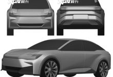 造型前卫 疑似丰田bZ5外观专利图曝光-深圳汽车网