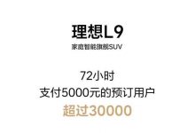 订单超3万 理想L9用户预订单细节公布-深圳汽车网