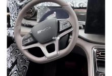 家族化设计 比亚迪护卫舰07内饰谍照-深圳汽车网