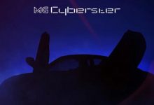 剪刀门造型 名爵Cyberster量产版预告图-深圳汽车网