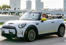 电动敞篷车 MINI COOPER SE敞篷版官图-深圳汽车网