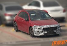 前脸变化不小 新款奔驰A级AMG A 35谍照-深圳汽车网