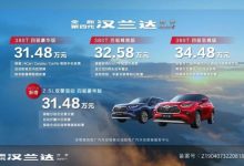 售31.48万元起 全新汉兰达380T车型上市-深圳汽车网
