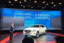 成都车展:捷尼赛思GV80四座63.88万元-深圳汽车网