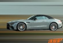 又一个狠货 梅赛德斯-AMG SL实车谍照-深圳汽车网