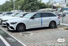或将进口 曝新AMG C 43旅行版国内谍照-深圳汽车网