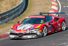 疑似法拉利SF90 Versione Speciale谍照-深圳汽车网