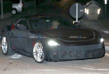 或为软顶设计 法拉利Roma Spider谍照-深圳汽车网