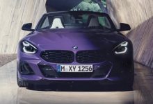 闪电紫上身 新款宝马Z4前脸官图曝光-深圳汽车网