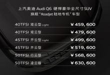 预售45.96万元起 上汽奥迪Q6开启预售-深圳汽车网