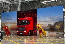 搭OM471动力 奔驰国产重卡正式下线-深圳汽车网