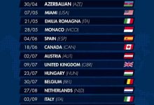 中国站回归！2023年F1赛历暂行版公布-深圳汽车网