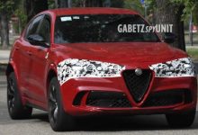 新款阿尔法·罗密欧Stelvio四叶草谍照-深圳汽车网