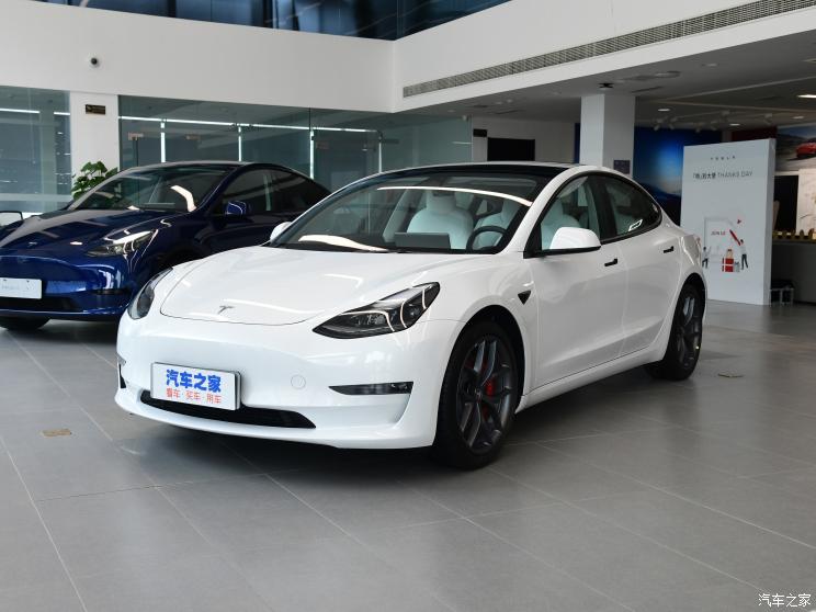 特斯拉中国 Model 3 2022款 Performance高性能全轮驱动版