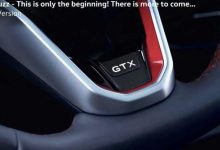 仅展示了方向盘 大众ID.Buzz GTX预告图-深圳汽车网