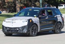 四出排气吸睛 曝新款福特探险者ST谍照-深圳汽车网