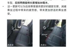 后椅垫加长30mm 新款特斯拉Model Y信息-深圳汽车网