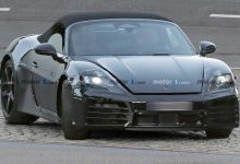 动力会有惊喜吗 保时捷718纯电版谍照-深圳汽车网