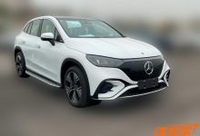 延续海外设计 国产奔驰EQE SUV无伪谍照-深圳汽车网