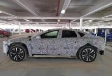 配空气悬架 疑似比亚迪高端轿车谍照-深圳汽车网