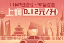 11月7日24时：92号汽油上调0.12元/升-深圳汽车网