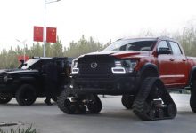 明显“高人一头” 中兴坦克履带车官图-深圳汽车网